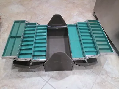 Vintage Kennedy Large 6 Drawer Fishing Tackle Box ~ ALUMINUM ~ • $89.95