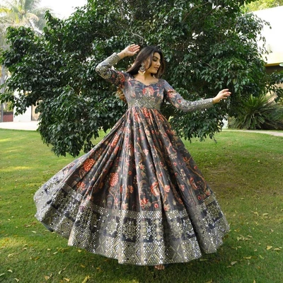 $78.36 • Buy New Gown Salwar Kameez Dress Bollywood Suit Pakistani Indian Wedding Party Wear