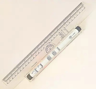 Vintage Rolling Ruler Multifunction Compass Protractor T-Square & More Open Box • $10