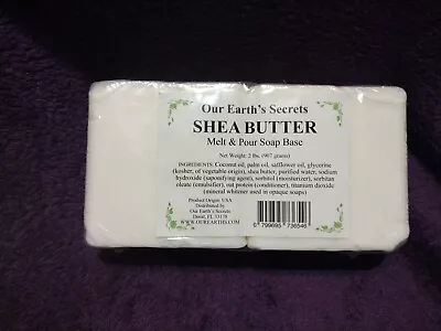 Shea Butter - 2 Lbs Melt And Pour Soap Base - Our Earth's Secrets • $37.99