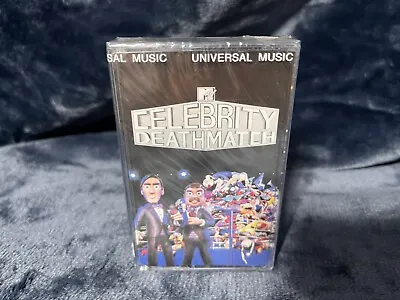 Celebrity Deathmatch MTV Soundtrack Cassette Tape (1999) Marilyn Manson Eminem • $20.95