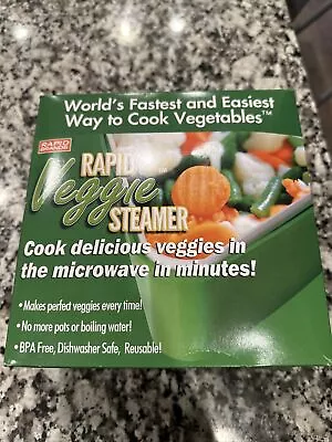 Rapid Veggie Steamer | Microwave Fresh & Frozen Vegetables In Less Than 4 Min... • $2.99