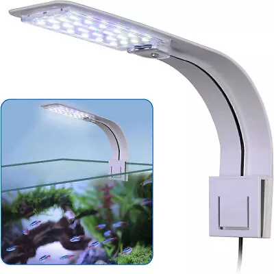 10W Happet Aquarium Lighting LED Nano Top Light Lamp F0O5 K2N9 • £11.83