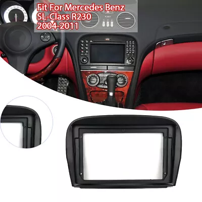 Best Fascia Stereo Bezel Panel Frame Trim For Mercedes Benz SL-Class R230 04-11 • $36.43