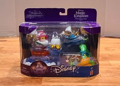 Mattel 2000 Disney’s Magic Kingdom Magical Miniatures Peter Pan's Flight Playset • $69.99