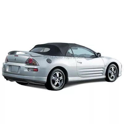 2000-2005 Mitsibushi Eclipse Spyder Convertible Top Black Twill Grain • $287.10