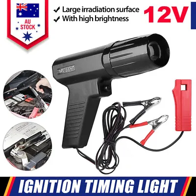 Digital Ignition Timing Light Car Motorcycle Engine Advance Strobe Timing Light • $28.45