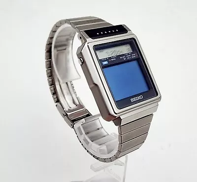 Men's Vintage 1983 DIGITAL Watch SEIKO T001-5019. Alarm. Chronograph • $719.99