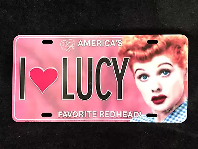 I Love Lucy FULL SIZE 12  Decorative License Plate - America's Favorite Redhead • $9