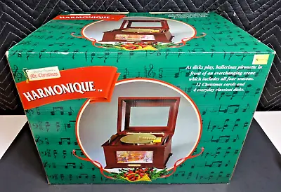 2000 Mr Christmas Harmonique Music Box Animated Ballet Dancers 16 Music Discs • $194.95