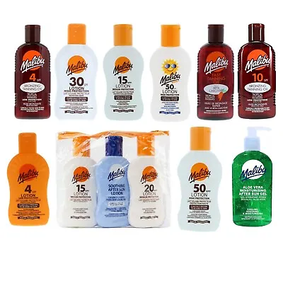 Malibu Bronzing Tanning Lotion  (Choose Your) • £6.25