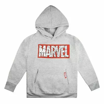 Marvel Kids Spiderman Web Logo Hoodie Jumper Boys Girls Official M • £13.99