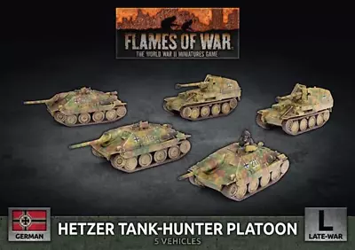 Hetzer/Marder Tank Hunter Platoon German Late Flames Of War • $45