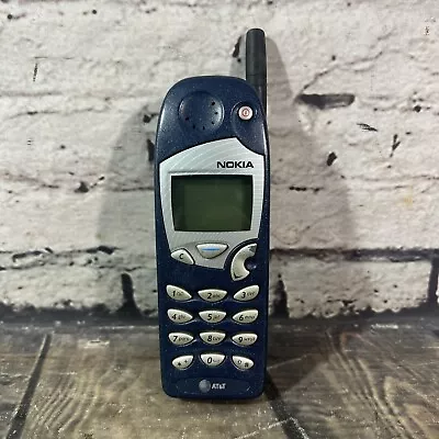 Vintage Nokia 5165 Blue AT&T Wireless Cellular Phone Untested • $14.99