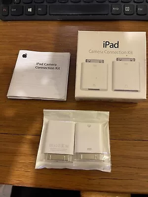 Apple IPad Camera Connection Kit/ SD Card Reader/ A1358/A1362/ MC531ZM/A • £15