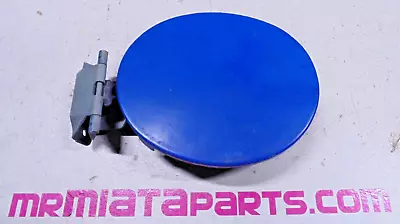 90-97 Mazda Miata OEM Mariner Blue Fuel Gas Tank Door Lid Cover NA 90 91 92 1.6 • $24.95