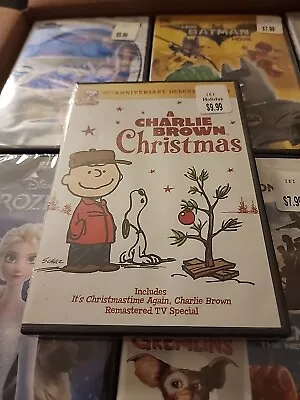 NEW--A CHARLIE BROWN CHRISTMAS DVD-50TH ANNIVERSARY DELUXE EDITION-standard  • $12.99