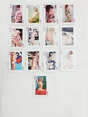 Vintage Dainty Miniature Nude Women Playing Cards (complete Set) • $24.99