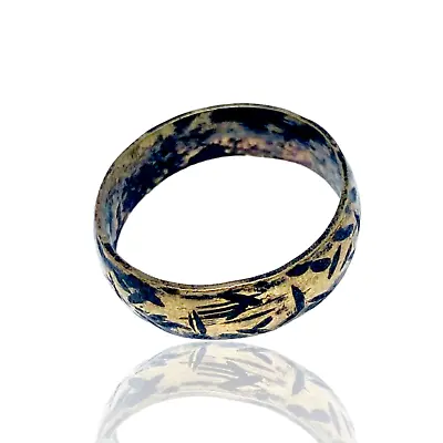 Ancient Gold Color Celtic Dragon Wedding Band Ring Stainless Steel Viking Ring • $0.99