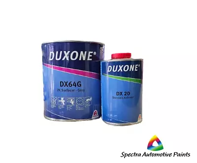 Duxone DX64G 2K Surfacer Grey 5LT Kit. Automotive Paints • $229.95