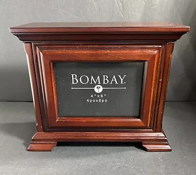 Bombay Company Wooden Photo Box (4 X 6 Photo Holder) • $39.99