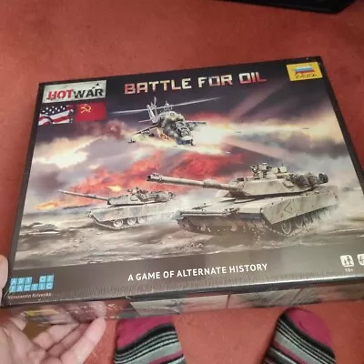 Hot War - Battle For Oil - Miniature Board Game By Zvezda. English Version. • £95