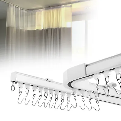 12-18 Ft Curtain Track Ceiling Track Kit Room Divider Rv Shower Curtain Track • $65