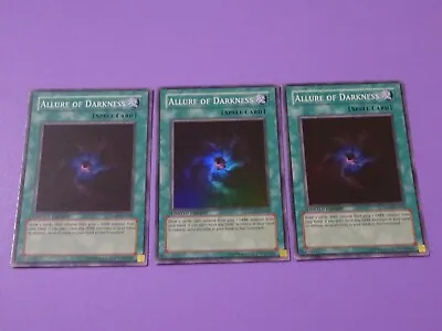 Yu-Gi-Oh! 3 X Allure Of Darkness RGBT-ENSE2 Super Rare Limited Edition • £10.99