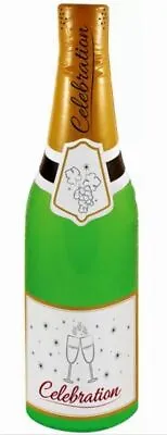 Inflatable Blow Up Champagne Celebration Bottle Fancy Dress Party Accessory Prop • £3.95