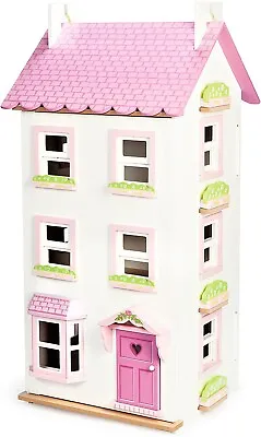 $108.86 • Buy Wooden Dolls House LARGE Kids 4 Storey Victoria Place - Le Toy Van - RRP £164.99