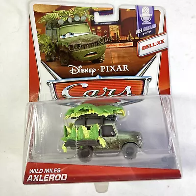 Disney Pixar Cars Deluxe 2013 Mel Dorado Show WILD MILES AXLEROD 1/55 Mattel MOC • $24.99