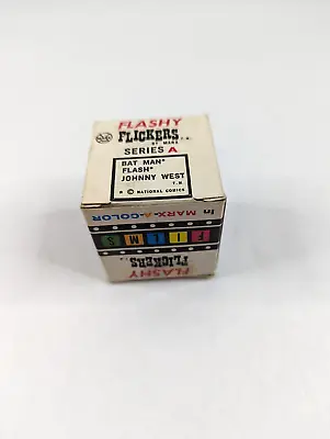 Vintage 1960s MARX Flashy Flickers Films Series A Batman Flash Johnny West • $17.99