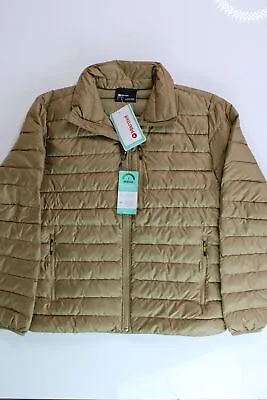 Marmot Men's HIghlander Down Puffer Jacket 2XL XXL Shetland Tan • $50.16