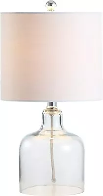 JONATHAN Y JYL1036C Gemma 19  Glass Bell LED Table Lamp Transitional Clear  • $56.51