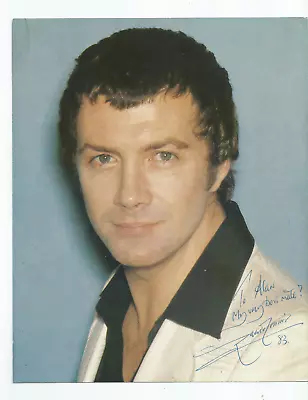 Autographs Lewis Collins 8 X 10 Hand Signed Colour Photo Scarce • £60