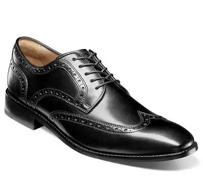 Florsheim Men's Conetta Wingtip Oxford Black • $149.95