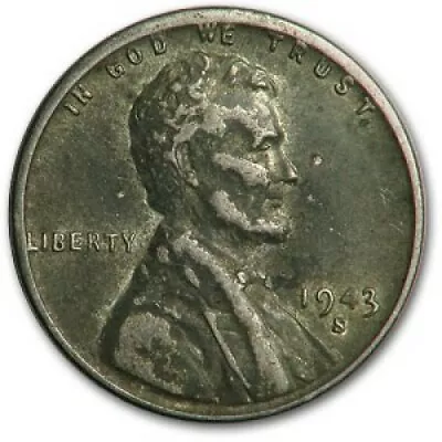 1943 S - Lincoln Wheat Penny - G/VG • $2.05