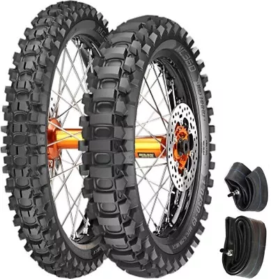 Metzeler Mc360 90/90-21 110/100-18 Dirt Tire Set +tube Mid-hard Husqvarna • $147.47