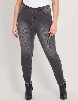 BeMe - Plus Size - Womens Jeans - Grey Skinny - Cotton Pants - Casual Fashion • $22.24