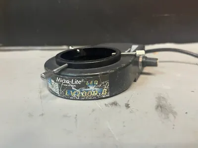 Micro-Lite LV2000-B Ring Illuminator Light With Power Supply • $150