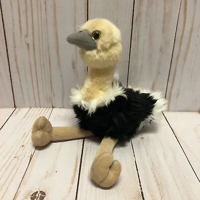 $6.43 • Buy Aurora Ostrich Plush Stuffed Animal 6 Inch Soft Yellow Eyes Bird Long Neck