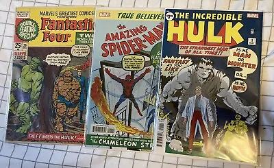 Marvel’s Greatest Comics 29 FF 12 ASM 1 Incredible Hulk 1 Reprints  • $19.95