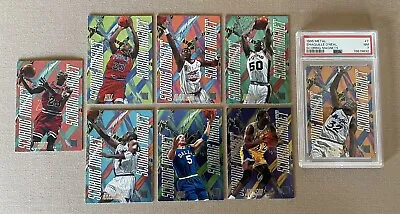 1995-96 Fleer Metal Scoring Magnets Complete Insert Set 1-8 With Michael Jordan • $399.99