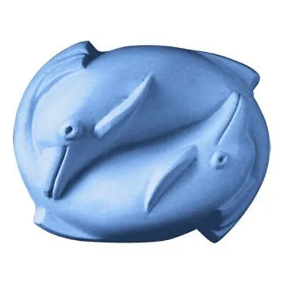 2 Dolphins Soap Mold By Milky Way Soap Molds - MW38 • $8.99