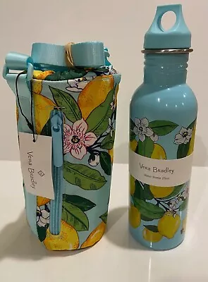 Vera Bradley Crossbody Water Bottle/Drink Holder W/25OZ Water Bottle New W/tag • $32