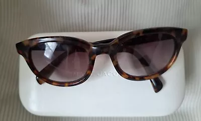Marc Jacobs Cat Eye Ladies Sunglasses  - Dark Tortoise Shell Frames With Case • $19.99