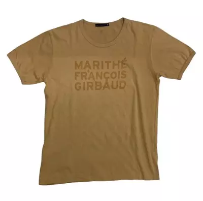 Marithe Francois Girbaud Spell Out T-shirt • $55