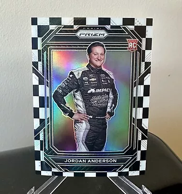 2023 Prizm Nascar Racing Jordan Anderson /50 Checker Flag Prizm #8 Rookie RC • $7.99