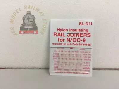 Peco SL-311  Insulated Rail Joiners (12) - N Gauge • £4.35