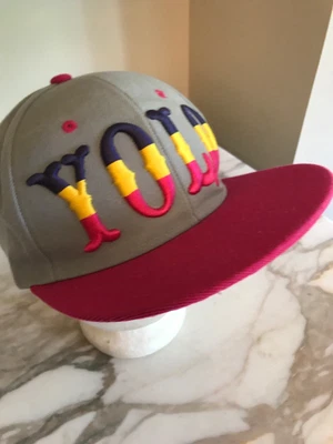 $11.99 • Buy YOLO Adjustable Snapback Hat Hip Hop You Only Live Once Cap Gray Pink Yellow 